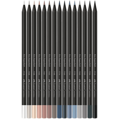 Lápis de Cor SuperSoft 15 Cores Tons Neutro 120715SOFTCN Faber-Castell CX 1 UN