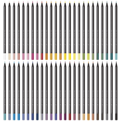 Lápis de Cor SuperSoft 50 Cores 120750SOFT Faber-Castell BT 1 UN