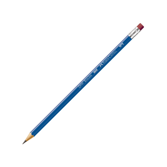 ECOLÁPIS GRAFITE MAX AZUL SEXTAVADO FABER CASTELL PC 1 UN